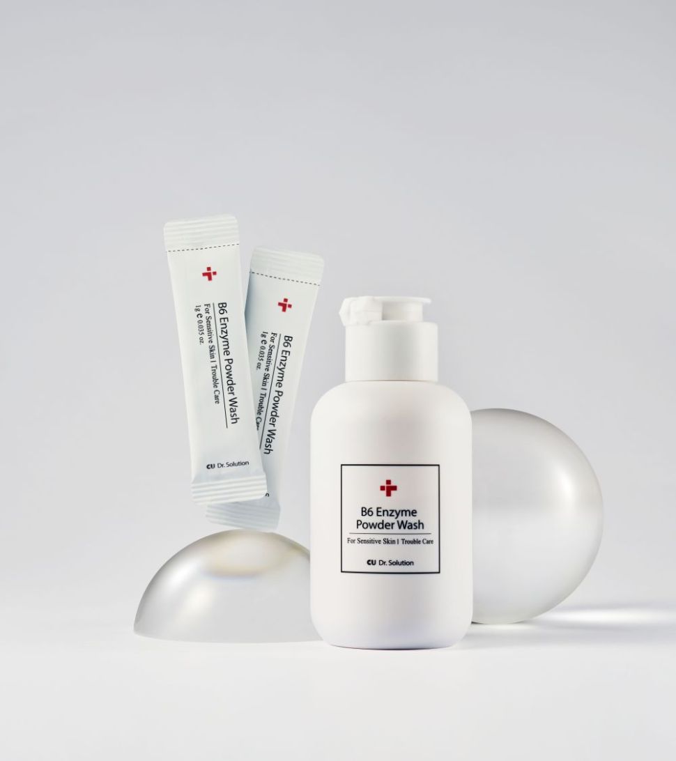 Энзимная пудра с пиридоксином и каламином CUSKIN Dr.Solution B6 Enzyme Powder Wash, 1 гр